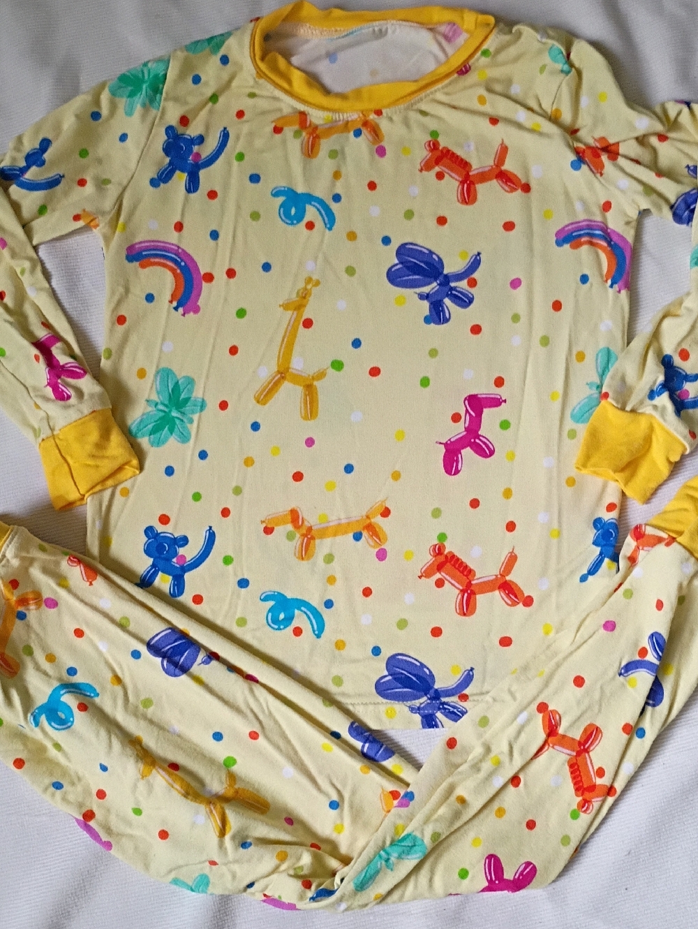 Bamboo Balloon Animals Pajama Set